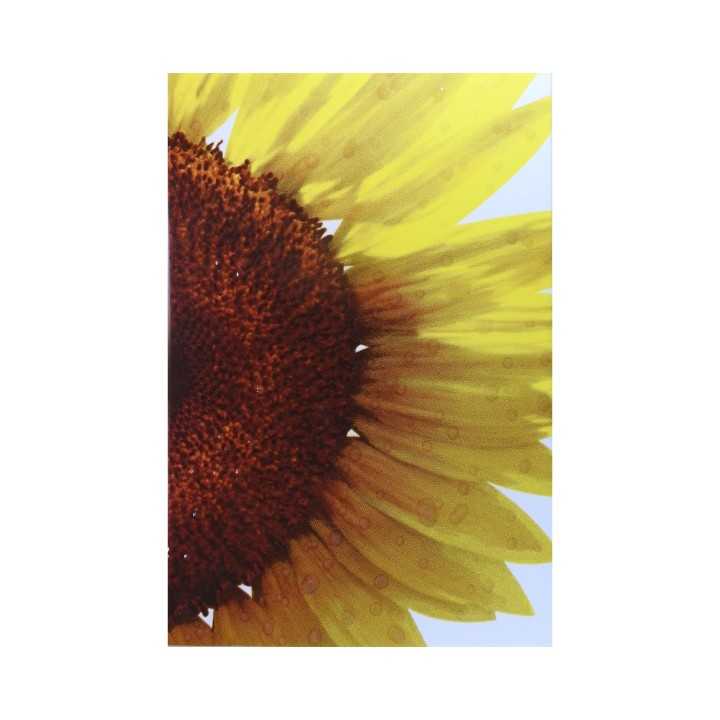 Imagen de Flor Girasol en Azulejo blanco 20x30 cm - Alcesa