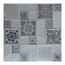 Malla decorativa de vidrio Balche 30x30 cm - Alcesa