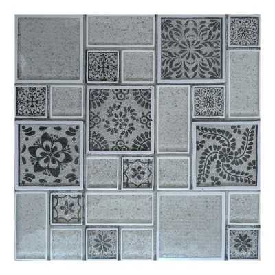 Malla decorativa de vidrio Balche 30x30 cm - Alcesa