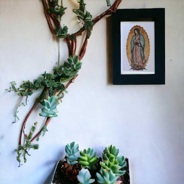 Virgen de Guadalupe Imagen en Azulejo - Alcesa