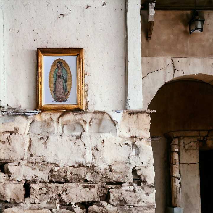 Virgen de Guadalupe Imagen en Azulejo - Alcesa