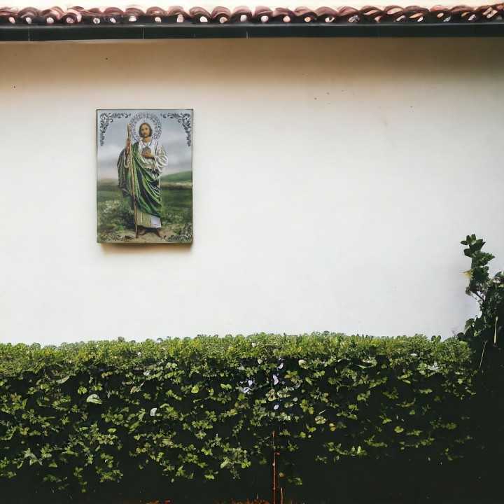 San Judas Tadeo Imagen Mural en Azulejos