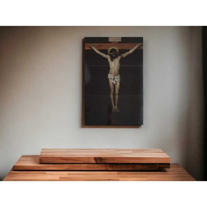 Cristo crucificado Imagen 60x90 cm en azulejos - Tiles 2000