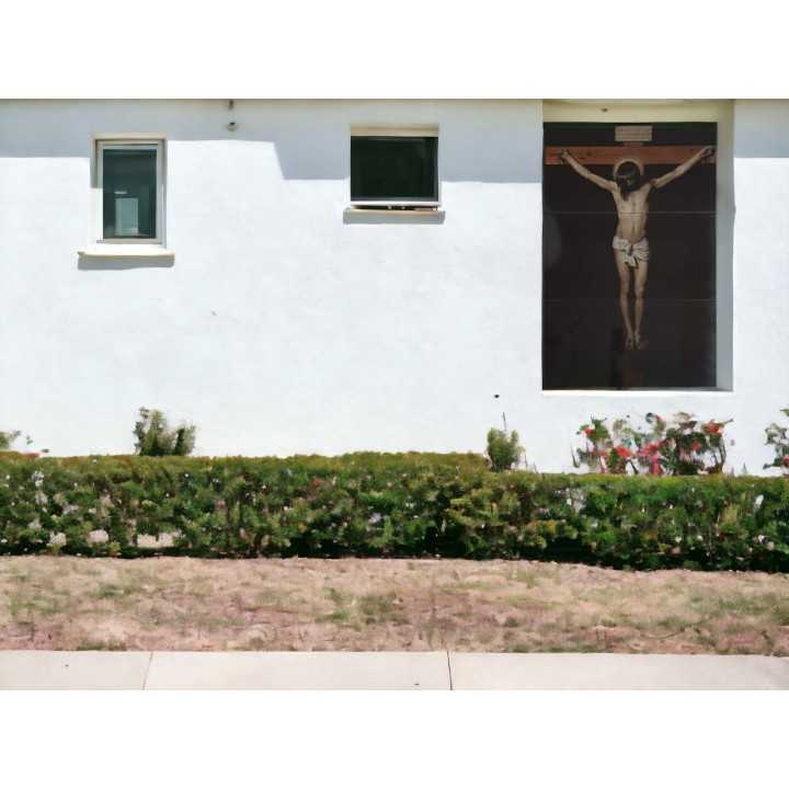 Cristo crucificado Imagen 60x90 cm en azulejos - Tiles 2000