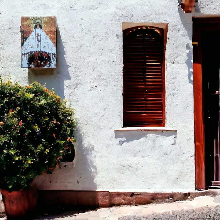 Nuestra Señora de Juquila Imagen 20x30 cm en azulejo - Miraflores