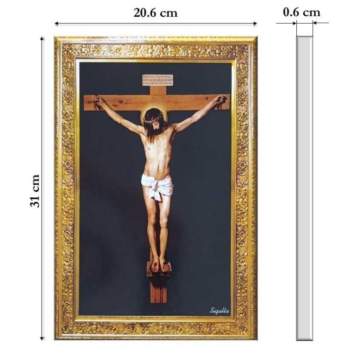 Cristo Crucificado Imagen en azulejo - Sigalta