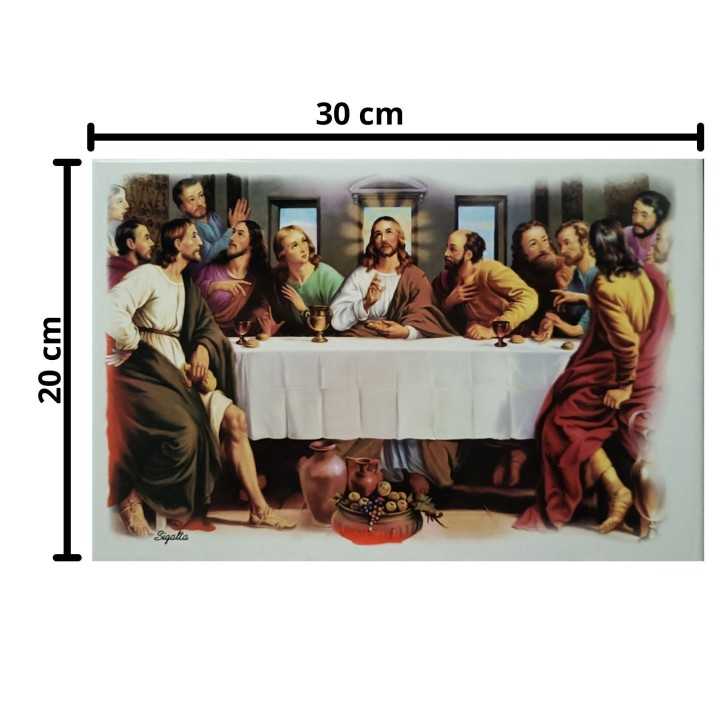 Ultima Cena Imagen en azulejo