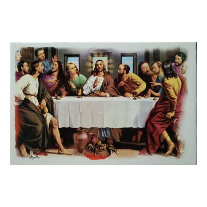 Ultima Cena Imagen en azulejo Sigalta