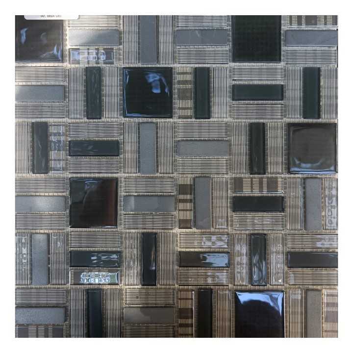 Malla decorativa modelo cebra 30x30 cm Alcesa