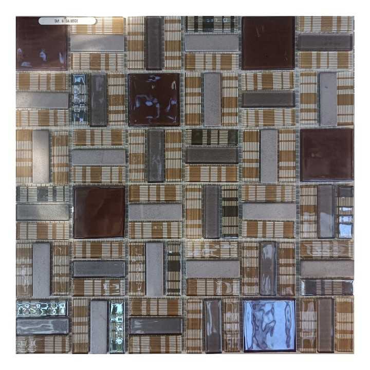Malla decorativa modelo cebra 30x30 cm Alcesa