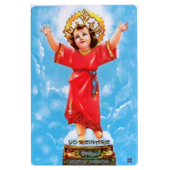 Divino Niño Jesús Imagen en azulejo