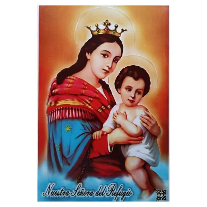 Nuestra Señora del Refugio Cuadro Imagen en Azulejo