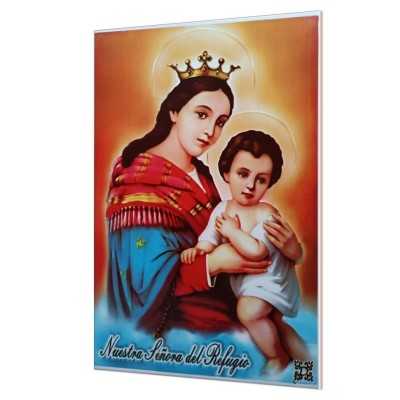 Nuestra Señora del Refugio Cuadro Imagen en Azulejo