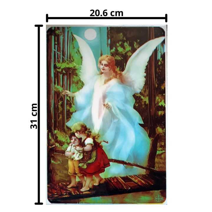 Imagen del Ángel de la Guarda en Azulejo 20x30 cm - Decopisos