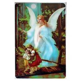 Imagen del Ángel de la Guarda en Azulejo 20x30 cm