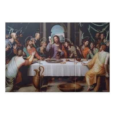 Última Cena Imagen 60x90 cm en azulejo