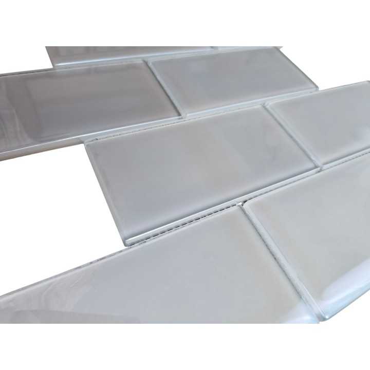 Malla Cenefa decorativa Cooper Blanco 30x30 cm Alcesa