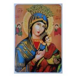Nuestra Señora del Perpetuo Socorro Cuadro Imagen en Azulejo