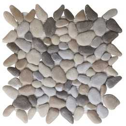 Malla Estilo Piedras decorativa Color Beige 27x27 cm