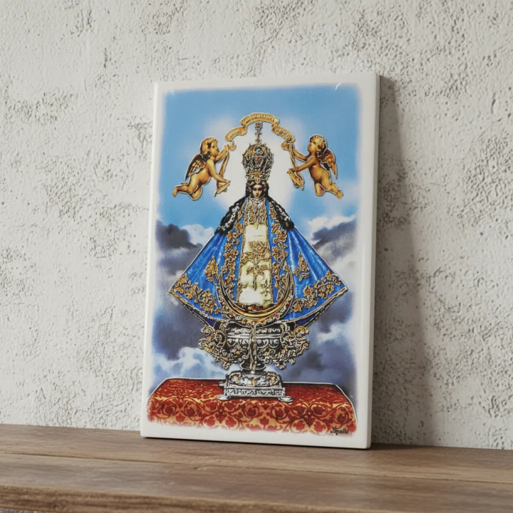 Virgen de San Juan de los Lagos Imagen en azulejo - Sigalta