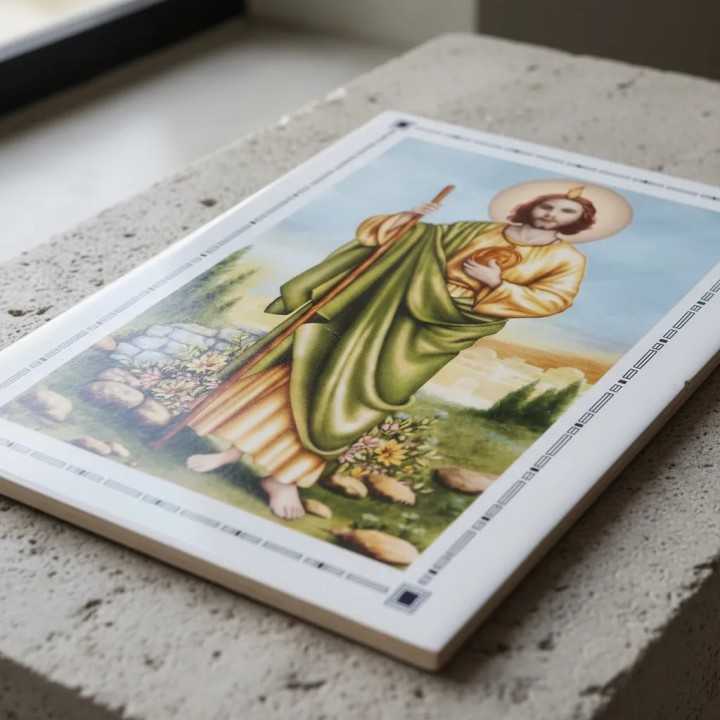 San Judas Tadeo Imagen en Azulejo Decorado - Alcesa