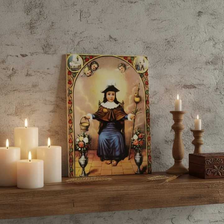 Santo Niño de Atocha Imagen en azulejo - Sigalta