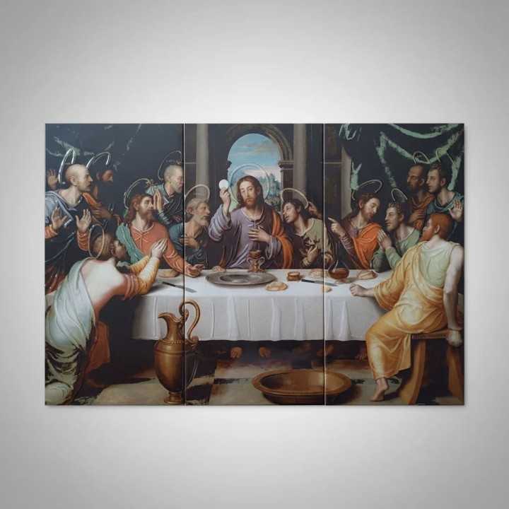 Última Cena Imagen 60x90 cm en azulejo Tiles 2000