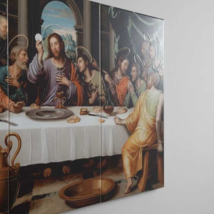 Última Cena Imagen 60x90 cm en azulejo Tiles 2000