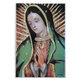 Imagen de la Virgen de Guadalupe en Azulejo Modelo Rayos