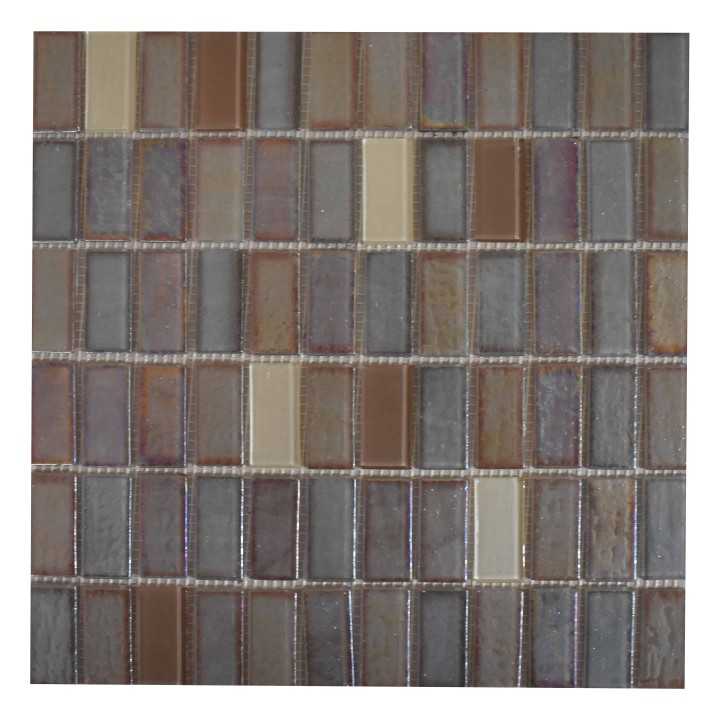 Malla decorativa para pared Maya beige 30x30cm Alcesa