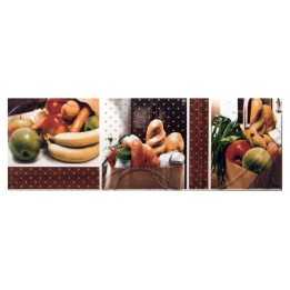 Listelo para cocina Modelo Frutas 7x20CM - Alcesa