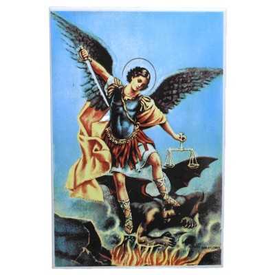 Imagen de San Miguel Arcangel en Azulejo 20x30 cm - 