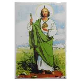 Imagen de San Judas Tadeo en Azulejo 31x45 cm - 