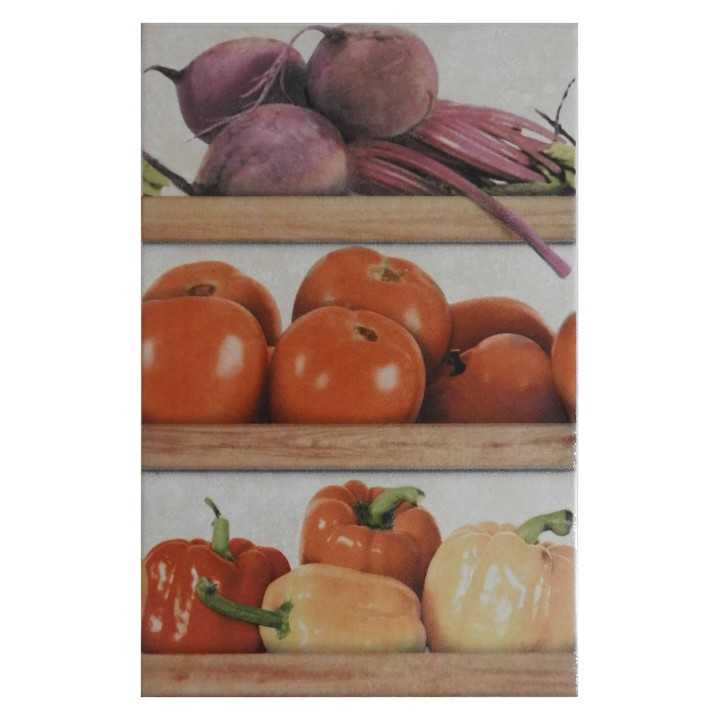 Inserto para cocina Verduras I Azulejo 20x30 cm Alcesa