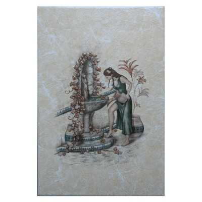 Amazonas en Gamma Beige Imagen en azulejo 20x30 cm Alcesa