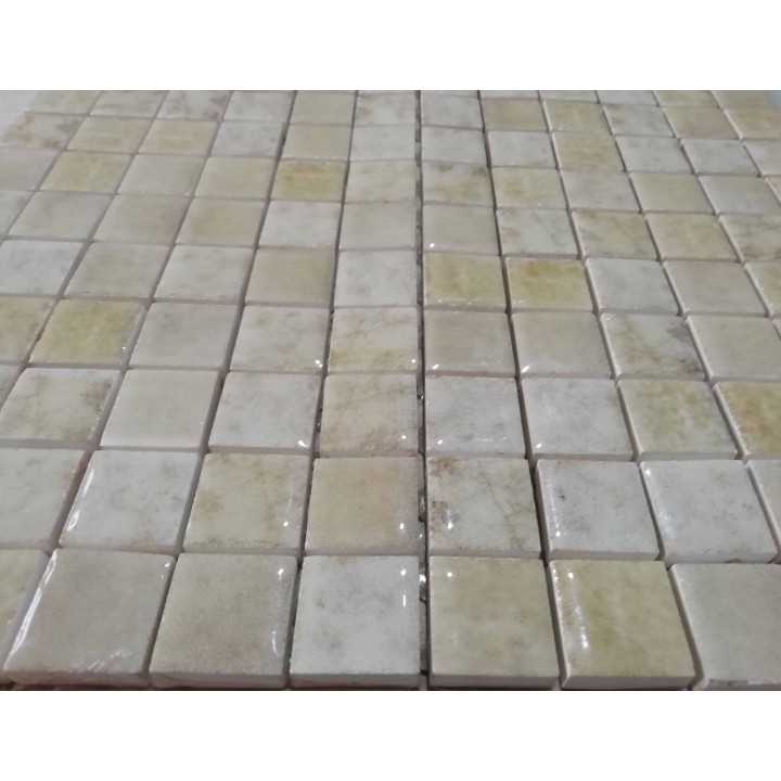 Malla Travertino Beige Brillante