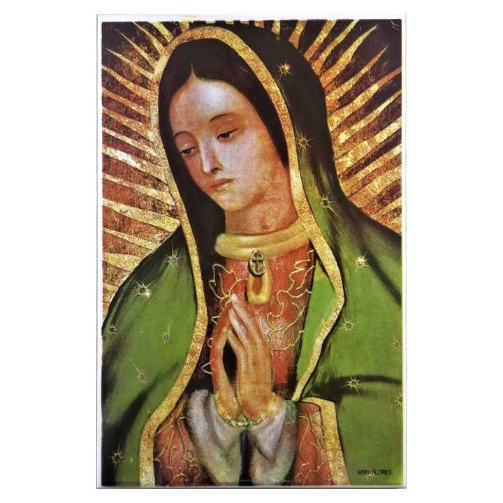 Nuestra Señora de Guadalupe Imagen en azulejo 20x30 cm - Miraflores