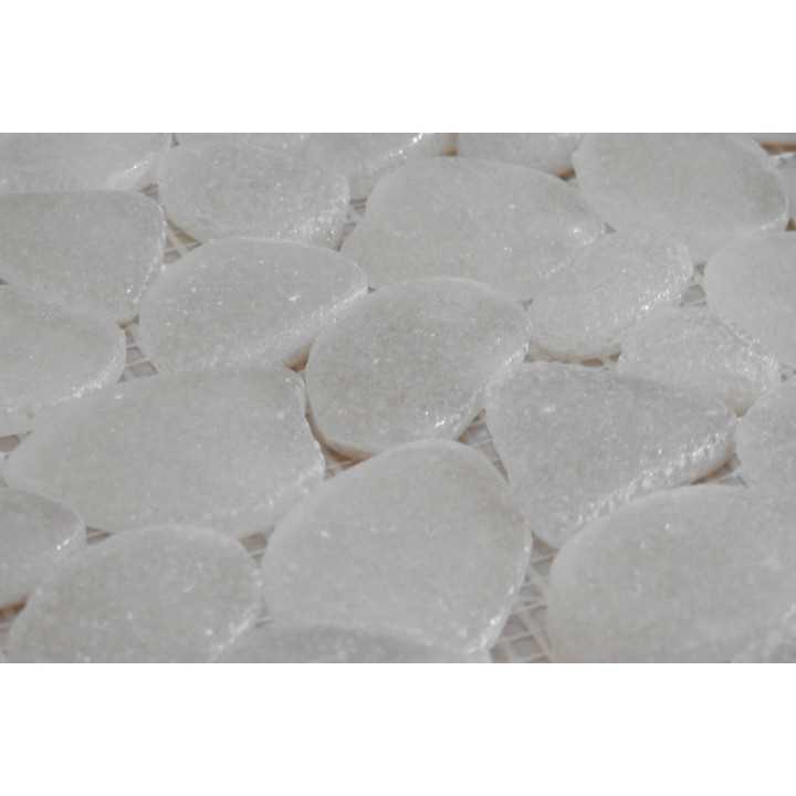 Malla piedras blanco mineral modelo torrente marca Alcesa