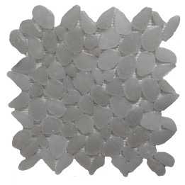 Malla piedras blanco mineral modelo torrente marca Alcesa