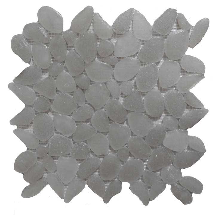 Malla piedras blanco mineral modelo torrente marca Alcesa