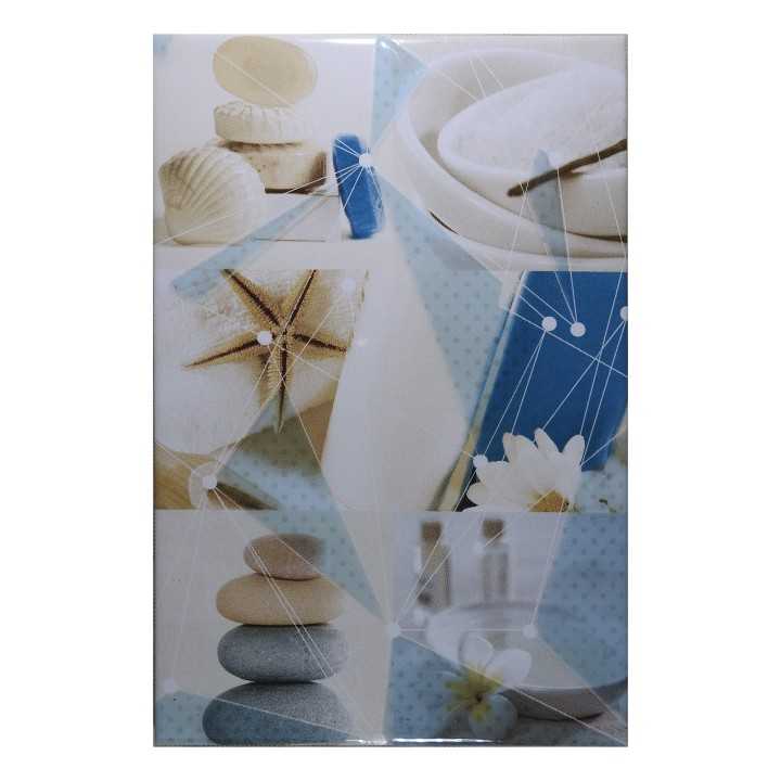 Azulejo para baño SPA azul Marca Alcesa