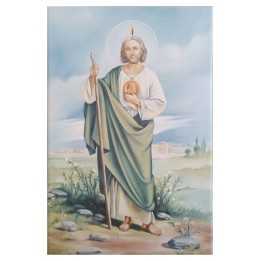 San Judas Tadeo Imagen 20x30 cm en azulejo Cocemex Porcelanite