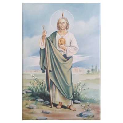 San Judas Tadeo Imagen 20x30 cm en azulejo Cocemex Porcelanite