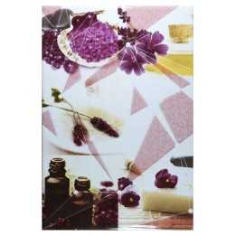 SPA Lavanda Azulejo Decorado Para Baño 20x30 cm - Alcesa