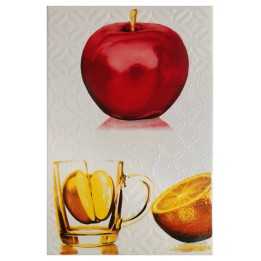 Azulejo decorado para cocina diseño manzana 20x30 cm - Miraflores