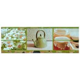 Lístelo para cocina diseño manzanilla y tetera 7x20 cm - Alcesa