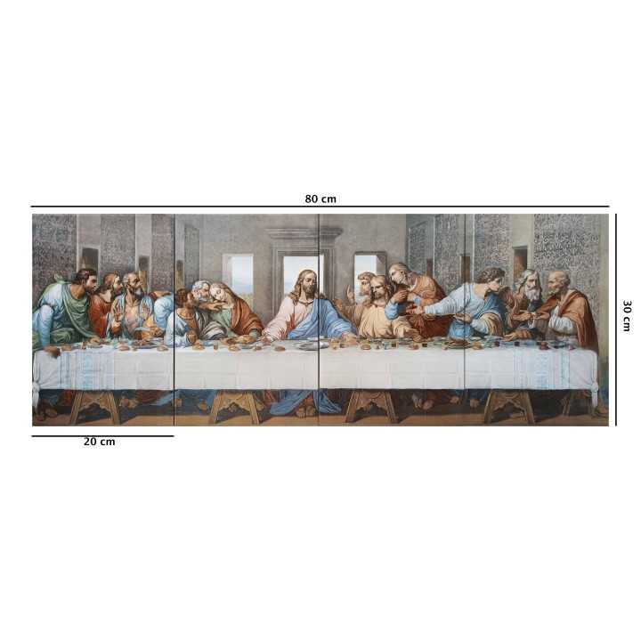 Ultima Cena Imagen 80x30 cm Panorámica en azulejos - Dune