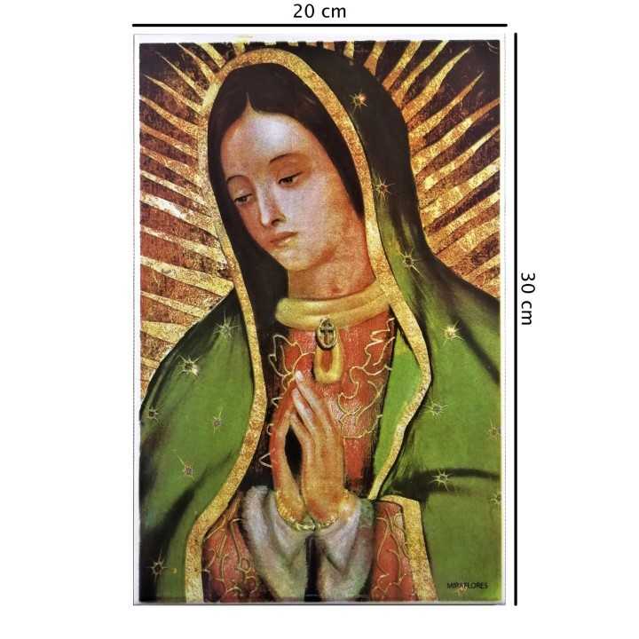 Nuestra Señora de Guadalupe Imagen en azulejo 20x30 cm - Miraflores