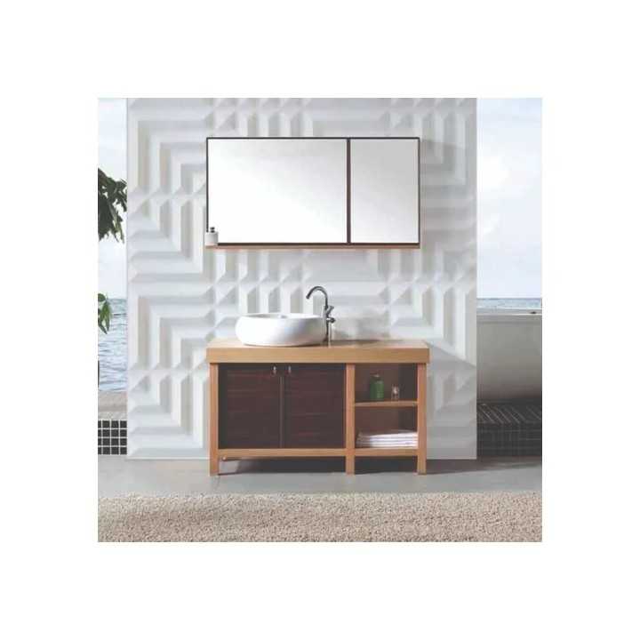 Panel decorativo 3D PVC D005 4 pzas 50x50 cm 1m2 - Decornamento