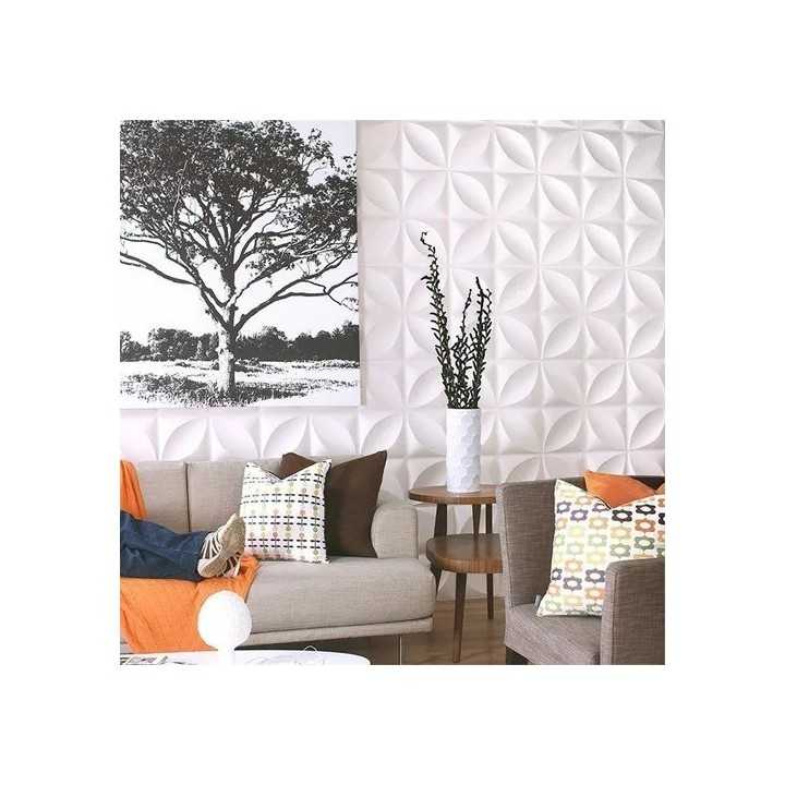Panel decorativo 3D PVC D006